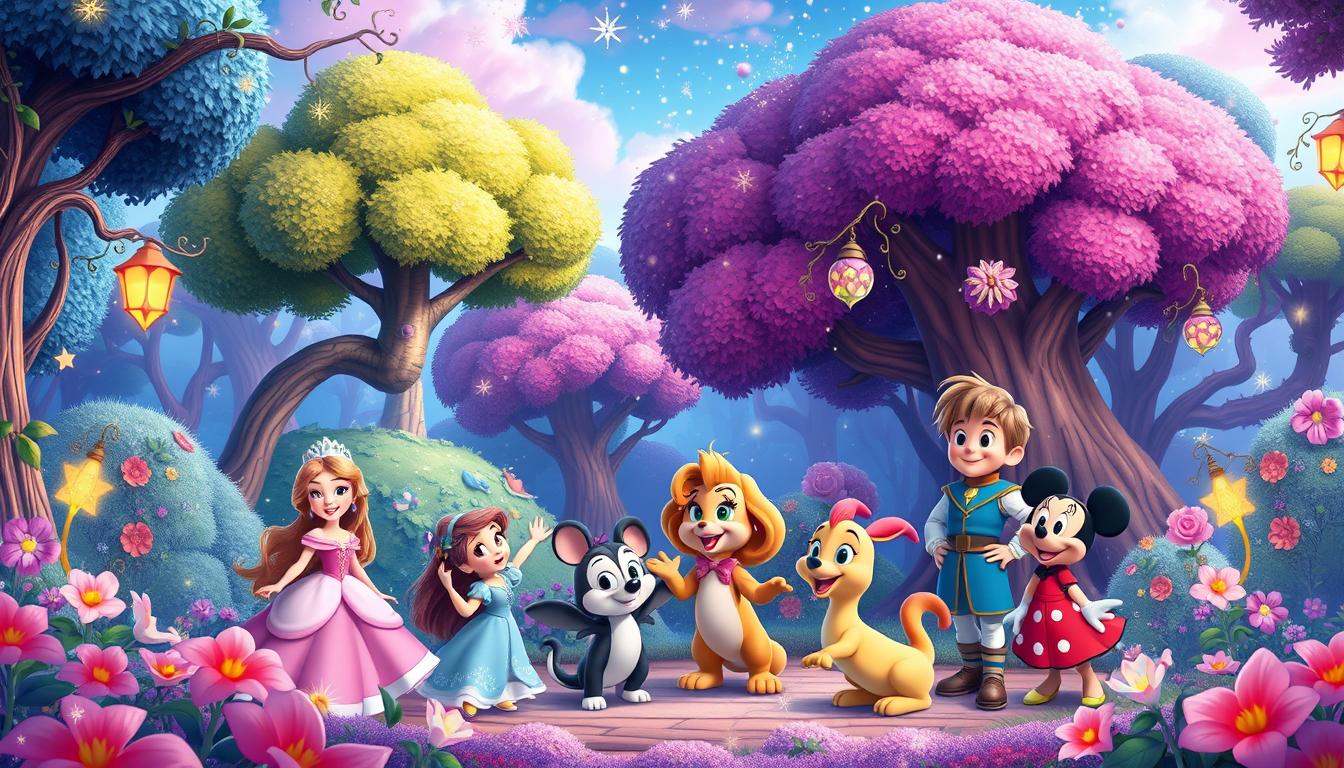 disney postacie