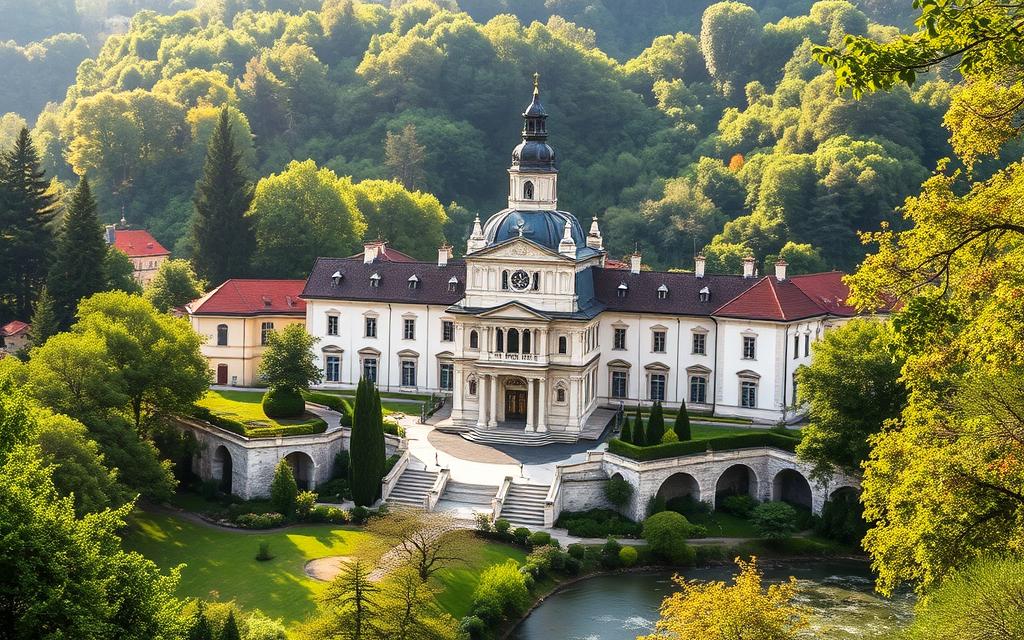 lubiąż klasztor